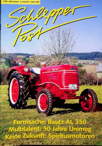 Deckblatt Schlepper Post (02/1998)